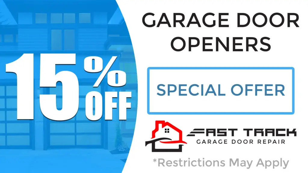 garage door opener coupon